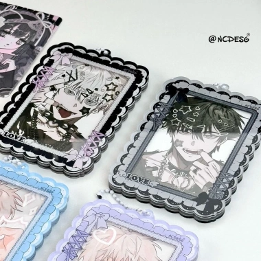 Giảm giá đựng thẻ nơ ren acrylic Valley Polaroid hai chiều lưu trữ hiển thị chỉ 122.137₫