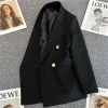 Giao hàng nhanh Áo khoác mùa xuân nữ màu xanh kẹo - Blazer phong cách đường phố Hàn Quốc 2.026, thanh lịch, nhỏ nhắn, thoải mái 8