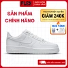 Giày AF1 All White Real Cổ Thấp Fullbox FLEX SHOP – Chính hãng cho Nam Nữ, tặng kèm tất, giảm còn 2,480,000₫