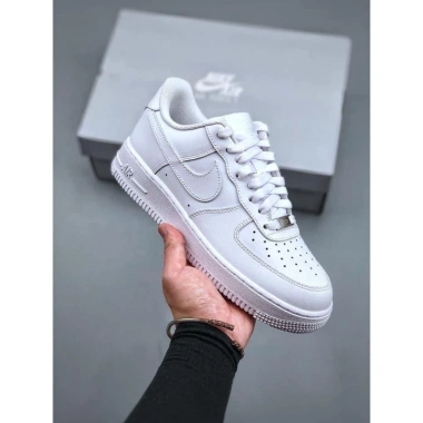 Giày AF1 All White Real Cổ Thấp Fullbox FLEX SHOP – Chính hãng cho Nam Nữ, tặng kèm tất, giảm còn 2,480,000₫