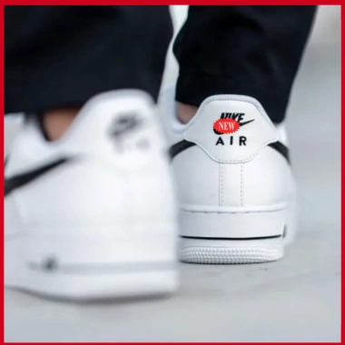 Giày Aiir Forrce 1 Black White Chính Hãng FLEX SHOES Nam Nữ - Thời trang, giảm giá 2.512.000 VND
