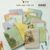 Giấy bao tập A5 CAKE 8 tờ - Set STHM Cần Thơ, tặng 8 nhãn vở, giá chỉ 33.000₫ 2