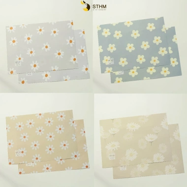 Giấy bao tập A5 FLOWER Set 8 tờ – Tặng 8 nhãn vở, giá ưu đãi 33.000₫ 5