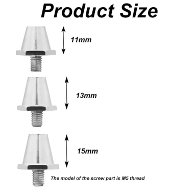 Giày bóng đá Backstreet spikes đinh nhôm chống trượt size M5 11/13mm Giá 58.630₫