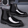 Giày Boot Da Bò Nam Cổ Cao Hàng Hiệu - Phong Cách Trẻ Trung, Giữ Ấm, Giá 890k 7