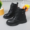 Giày boots cao cổ trẻ 3-12 tuổi da mềm thể thao năng động size 28-37 giá 169.000 VND