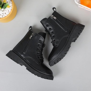 Giày boots cao cổ trẻ 3-12 tuổi da mềm thể thao năng động size 28-37 giá 169.000 VND 5