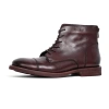 Giày Boots Nam Cổ Cao Da Bò Thật Màu Nâu, Giày Tây Đen Khoá Kéo TONKIN 7