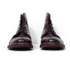Giày Boots Nam Cổ Cao Da Bò Thật Màu Nâu, Giày Tây Đen Khoá Kéo TONKIN 9