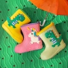 Giày Bốt Eva Đi Mưa Cheerful Mario Khủng Long Chống Trượt, Thấm Nước 168.480đ
