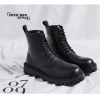 Giày bốt Martin nam cao cổ phong cách Anh da công sở cao cấp màu đen - Chelsea bốt ngắn, giảm giá 637.000₫ 9