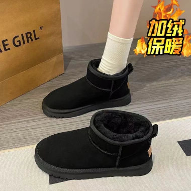 Giày Bốt Nữ Lông Cừu Lót Dày Đế Dày Ấm Áp Mùa Đông - Thời Trang Giá 242.659 VND 8
