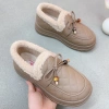 Giày Bốt Nữ Mùa Đông Lông Cừu Ấm Áp, Lót Dày, Chống Trơn Trượt, Cotton Bắc Kinh 7