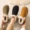Giày Bốt Tuyết Nữ Mùa Đông 2.024 Lông Cừu Lót Dày Đệm Cotton Ấm Áp Đế Mềm 4