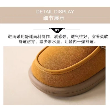 Giày Bốt Tuyết Nữ Mùa Đông 2.024 Lông Cừu Lót Dày Đệm Cotton Ấm Áp Đế Mềm 9 Giày Bốt Tuyết Nữ Mùa Đông 2.024 Lông Cừu Lót Dày Đệm Cotton Ấm Áp Đế Mềm 9