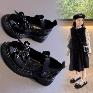 Giày Búp Bê Bé Gái Da Mềm Ren Vải - Phong Cách Tiểu Thư 2.026 Giá 139k 3