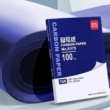Giấy carbon MAOYE66SY 100 tờ - Lau chuyển hai mặt không carbon, xanh mỏng, sao chép biên nhận - 116.600₫ 6 Giấy carbon MAOYE66SY 100 tờ - Lau chuyển hai mặt không carbon, xanh mỏng, sao chép biên nhận - 116.600₫ 6