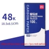 Giấy carbon MAOYE66SY 100 tờ - Lau chuyển hai mặt không carbon, xanh mỏng, sao chép biên nhận - 116.600₫ 10