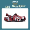 Giày Clog Crocs Camo Trẻ Em Đen Đỏ Giá 390k Siêu Nhẹ Chống Trượt Dễ Vệ Sinh