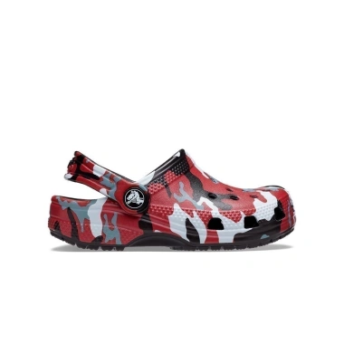 Giày Clog Crocs Camo Trẻ Em Đen Đỏ Giá 390k Siêu Nhẹ Chống Trượt Dễ Vệ Sinh 2