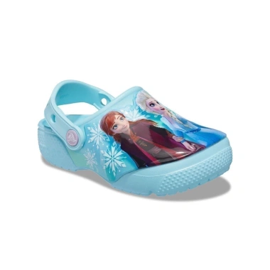 Giày Clog Trẻ Em Crocs Disney Frozen Funlab Ice Blue - Giá ưu đãi 390.000₫ 3