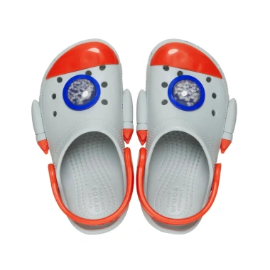 Giày Clog Trẻ Em Crocs Toddler Classic Rocket Ship Mirage - Giá chỉ 490.000 VND