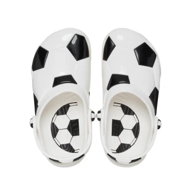 Giày Clog Trẻ Em Crocs Toddler Soccer Ball Trắng/Đen - Giá 390.000 VND (Giảm 20%) 6