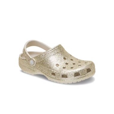 Giày Clog Unisex Crocs Classic Chunky Glitter Sandstone - Giá giảm chỉ 1.186.500 VNĐ