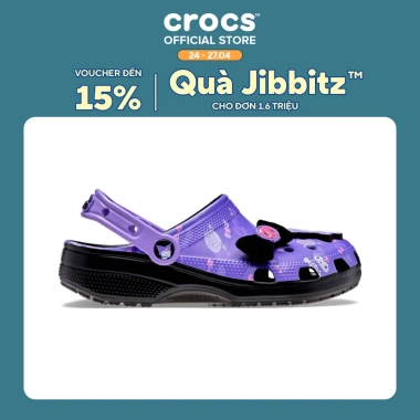 Giày Clog Unisex Crocs Classic Kuromi 211.491-90H - Siêu nhẹ, thoải mái, giảm còn 1.466.500₫