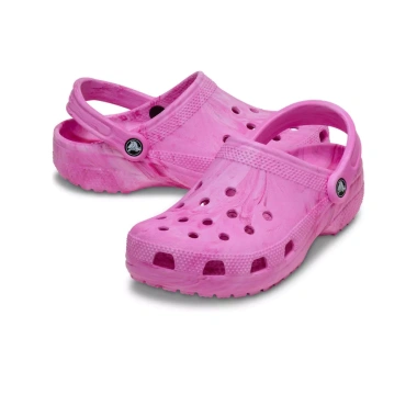 Giày Clog Unisex Crocs Classic Watercolor Marbled Pink Swirl Giá 1.186.500đ Giảm giá
