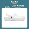 Giày Clog Unisex Crocs Classic White: Siêu nhẹ, thoải mái, giảm 18% chỉ 1.595.000₫