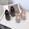 Giày công chúa thời trang ngọt ngào hình mèo Kitty pha lê size 23-34 giảm giá 2