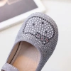 Giày công chúa thời trang ngọt ngào hình mèo Kitty pha lê size 23-34 giảm giá 6