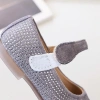 Giày công chúa thời trang ngọt ngào hình mèo Kitty pha lê size 23-34 giảm giá 8