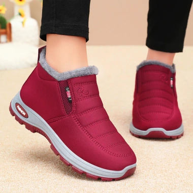 Giày Cotton Nữ Mùa Đông 2.025 - Ấm Áp Lót Dày Lông Cừu, Thoải Mái cho Cao Tuổi