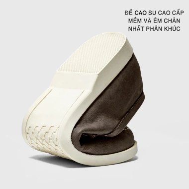 Giày Da Lười Nam ZENNO CS103 - Da mềm thoáng khí, không dây tiện lợi, giảm giá 23% chỉ 535.000₫