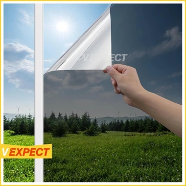 Giấy Dán Kính Cách Nhiệt Chống Nắng Giá Rẻ - Miếng Dán Cửa Kính Dày Không Keo 12