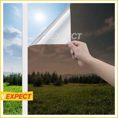 Giấy Dán Kính Cách Nhiệt Chống Nắng Giá Rẻ - Miếng Dán Cửa Kính Dày Không Keo 13