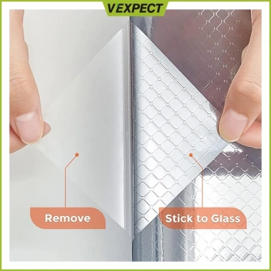 Giấy Dán Kính Cách Nhiệt Chống Nắng Giá Rẻ - Miếng Dán Cửa Kính Dày Không Keo 15
