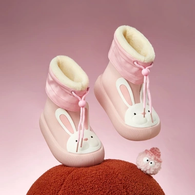 Giày đi mưa bé Eva siêu nhẹ, chống thấm nước, hình chú gấu, thỏ xinh xắn