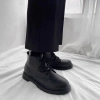 Giày đốc cổ cao da mềm, đế cao khâu thanh lịch - Boots nam giảm giá 13 4