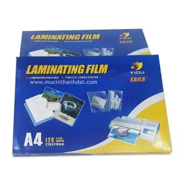 Giấy ép plastic A4 80/150mic hộp 100 tờ - Chính hãng YiDu giá chỉ 115.000 VND