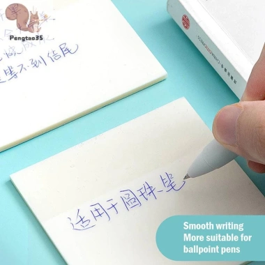 Giấy ghi chú trong suốt PET 50 tờ chống thấm nước - Danh sách việc cần làm COD giá 43.200₫ 7