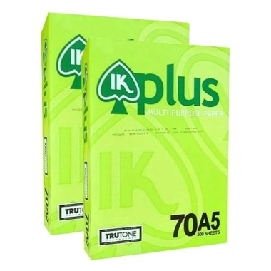 Giấy IK Plus A5 70 Thái Lan 500 tờ – Chất lượng cao, giá chỉ 55.000₫, gốc 68.200₫