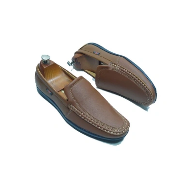 Giày lười nam free ship 2 màu nâu đen size 38-42, giảm giá từ 425k còn 340k 6