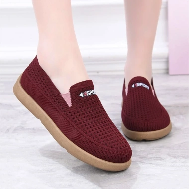 Giày Lười Nữ Siêu Nhẹ Vải Êm Ái Thoáng Khí - Phù Hợp Đi Làm & Đi Chơi, Giá 250k 7