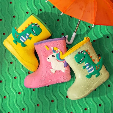 Giày Mưa Mario Trẻ Em EVA Chống Trơn Trượt, Hoạt Hình Ngoài Trời - Giá 219k 3