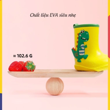 Giày Mưa Mario Trẻ Em EVA Chống Trơn Trượt, Hoạt Hình Ngoài Trời - Giá 219k 7