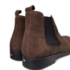 Giày nam Chelsea Boot da bò thật TEFOSS HT350 - Da lộn nâu, size 38-44, chỉ 1,95 tr 5