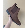 Giày nam Chelsea Boot da bò thật TEFOSS HT350 - Da lộn nâu, size 38-44, chỉ 1,95 tr 9